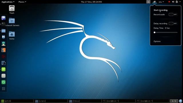 Kali Linux Python Menu & Setting Alias for PTF смотреть онлайн