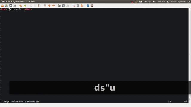 Vim Plugins: Surround смотреть онлайн