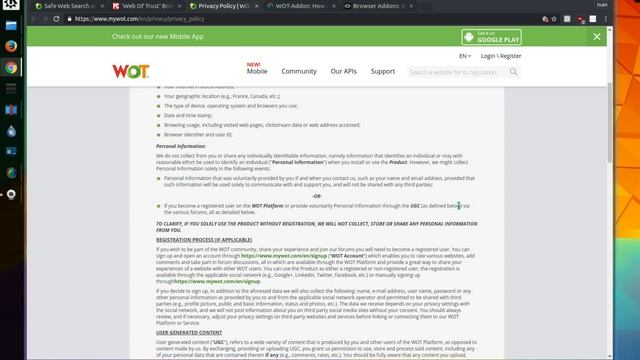Web Of Trust caught collecting Personal User Data смотреть онлайн