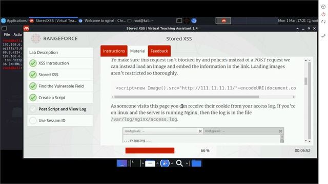 Stored XSS RangeForce Lab walkthrough смотреть онлайн