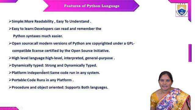 Introduction to Python by Ms. B Anusha смотреть онлайн