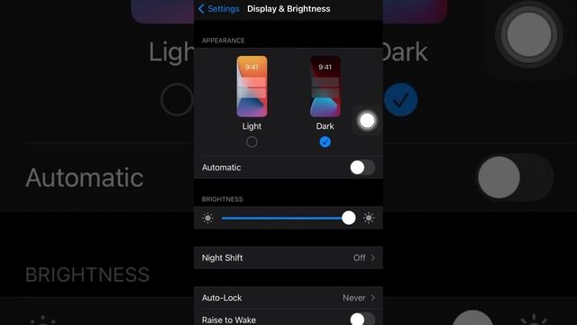 How to turn on/off the dark mode on iphone |iphone dark mode|iPhone dark mode setting смотреть онлайн