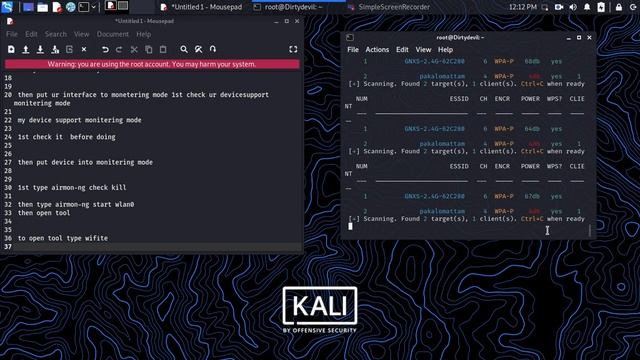 Hack wifi using kali linux with live proof #CODING WITH DEVIL смотреть онлайн