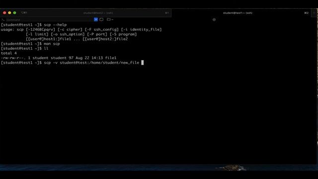 Linux Commands RSYNC & SCP смотреть онлайн