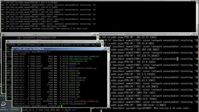 1 Inicializando Open IMS Core sobre FEDORA 16 смотреть онлайн