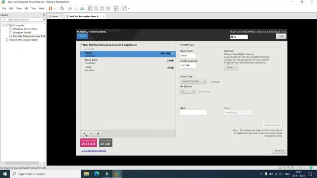 INSTALL RHEL 8 ON VMWARE WORKSTATION || Techie Zero смотреть онлайн