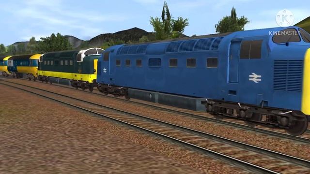 All Of My UK Trains In Trainz 2 (As Of May 13)
