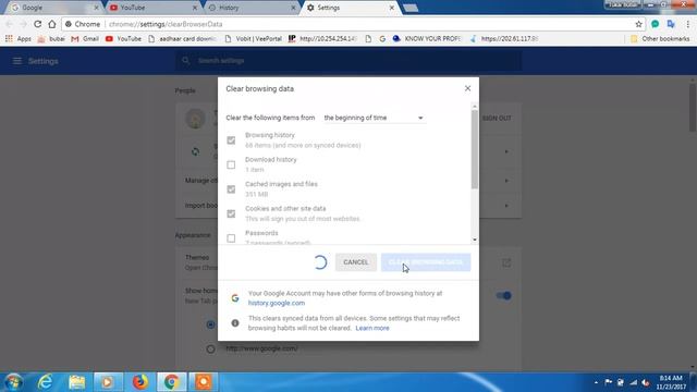 delete google chrome history || google chrome history delete keise kare смотреть онлайн