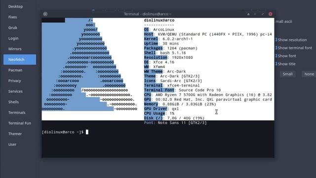 Usar Arch Linux NUNCA foi TÃO FÁCIL! - Arco Linux - Review смотреть онлайн