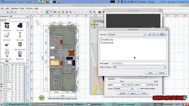 Rendering Sweet Home 3D смотреть онлайн