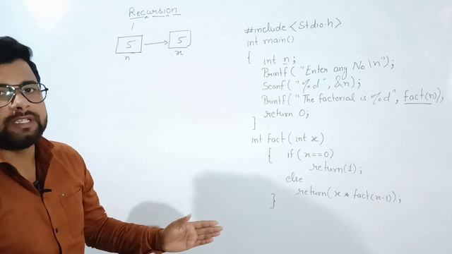 Recursion In C Programming | Class 10th | UP Board Computer | Explained by Vivek Tiwari смотреть онлайн