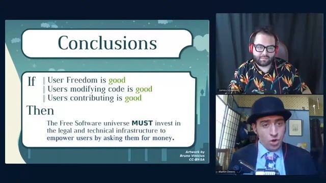Empowering users by asking them for money - LibrePlanet 2021 Talk смотреть онлайн