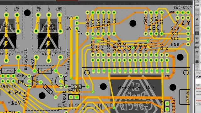 ✅ Maquina CNC de Control Numérico con ESP32, Cómo diseñamos el PCB смотреть онлайн