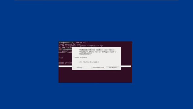 [ 資工肥宅 ] 測試 sudo rm -rf --no-preserve-root / !? смотреть онлайн