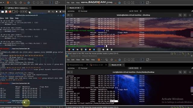 ARP Spoofing & MITM Attack Kali Linux Experiments on Ubuntu & Windows Network Security Lab смотреть онлайн
