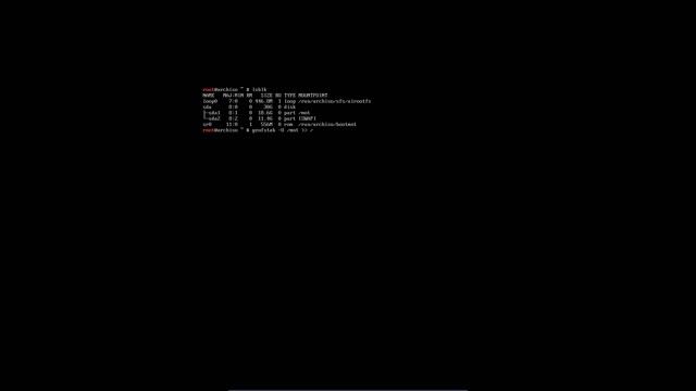 Arch Linux : 48 generating the fstab BIOS смотреть онлайн