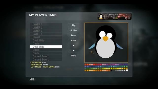 Call of Duty: Black Ops Emblem Editor Tutorial - Linux Tux смотреть онлайн