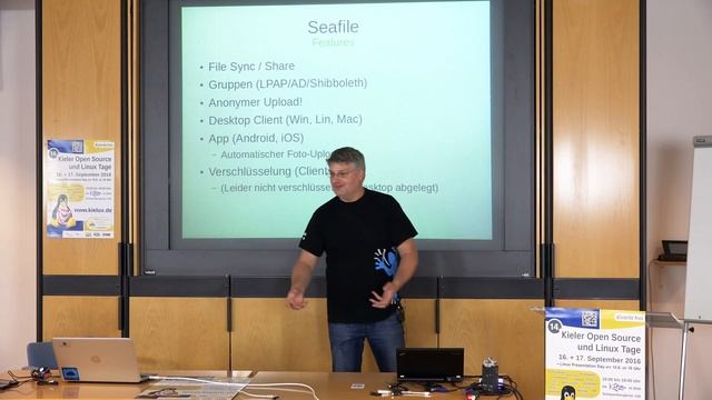 Seafile: Filesync schnell und zuverlässig [Kieler Linux Tage 2016] смотреть онлайн