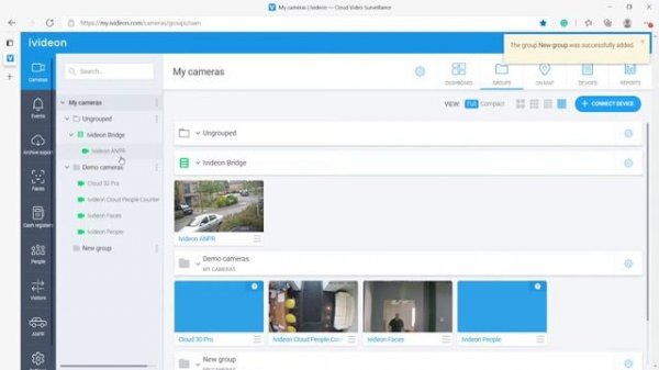 How to use the Ivideon Cloud Video Surveillance Service. Basic features.