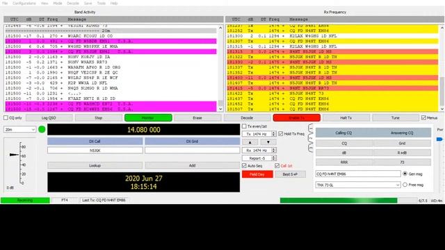 Field Day 2020 FT4/FT8 смотреть онлайн