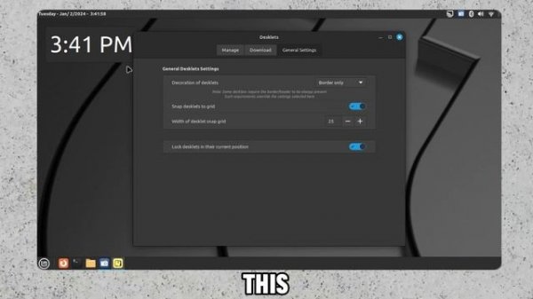 Enable & Setup Clock Widget On Linux Mint | Techtitive
