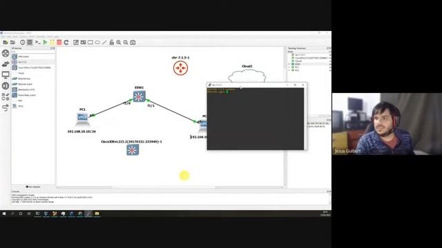 Administracion de Infraestructuras II - Introducción a GNS3 [Switching] смотреть онлайн