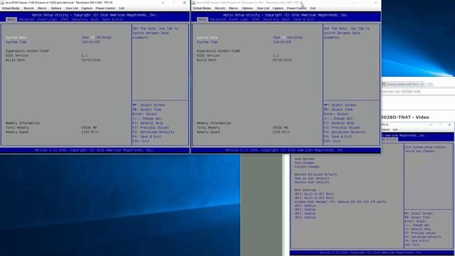Upgrading your Supermicro SuperServer SYS-5028D-TN4T from BIOS 1.0b or 1.0c to 1.1 смотреть онлайн