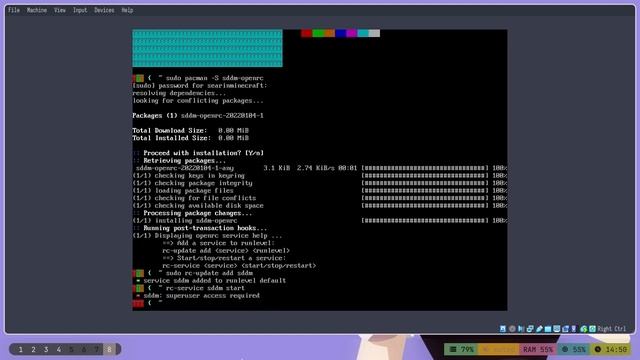Archcraft, but migrated to become Artix Linux смотреть онлайн