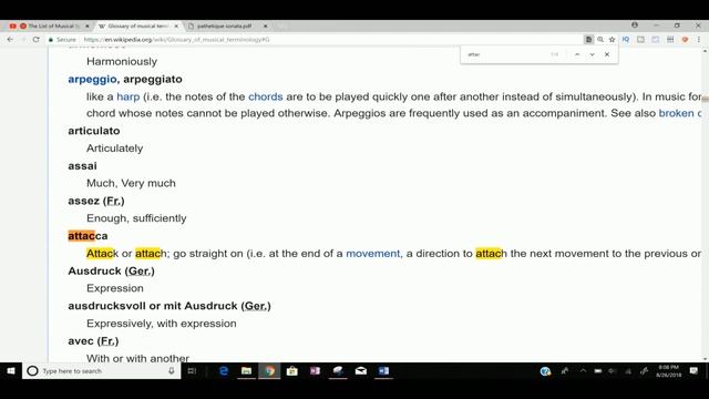 The List of Musical Symbols and Terms смотреть онлайн
