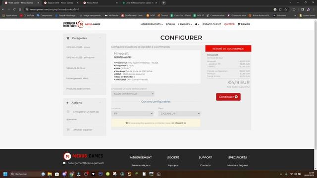 Voici le MEILLEUR HEBERGEUR Minecraft de 2023 смотреть онлайн