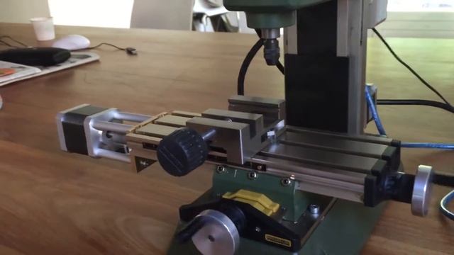 Proxxon MF 70 CNC NEMA 17 grbl controller linux protoneer arduino смотреть онлайн