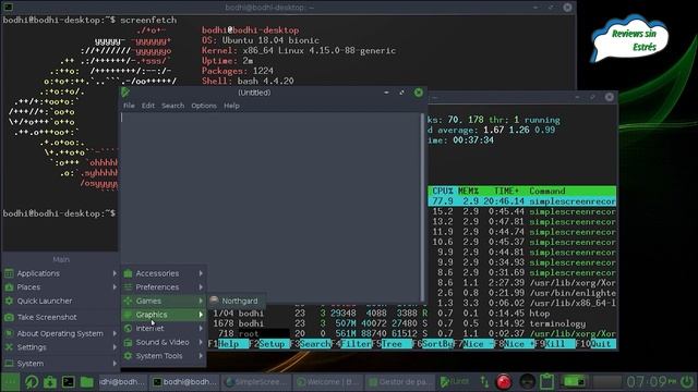 Review Bodhi Linux 5.1 смотреть онлайн