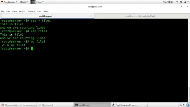 16. Count lines, words and characters of file in linux смотреть онлайн