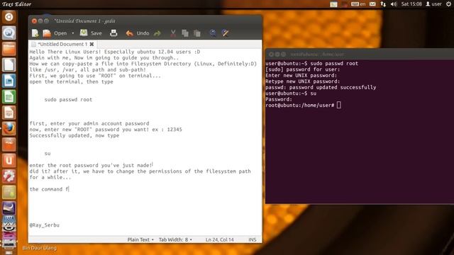 How To Copy Paste into Filesystem | Ubuntu 12.04 смотреть онлайн
