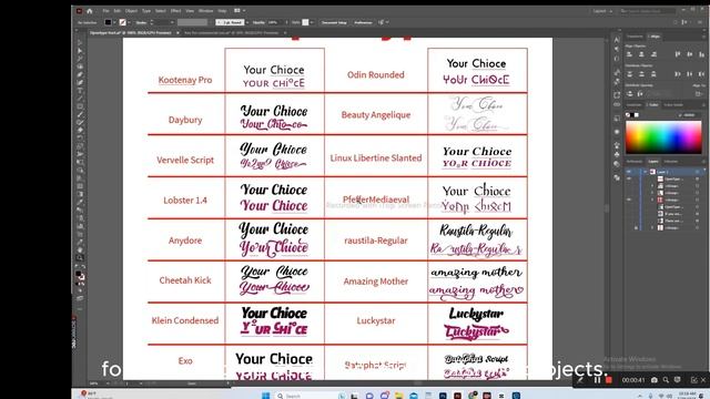OpenType font tutorial смотреть онлайн