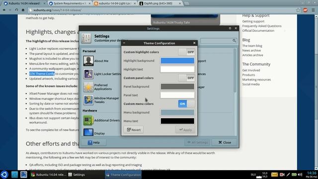 Xubuntu 14.04 - Prezentare смотреть онлайн