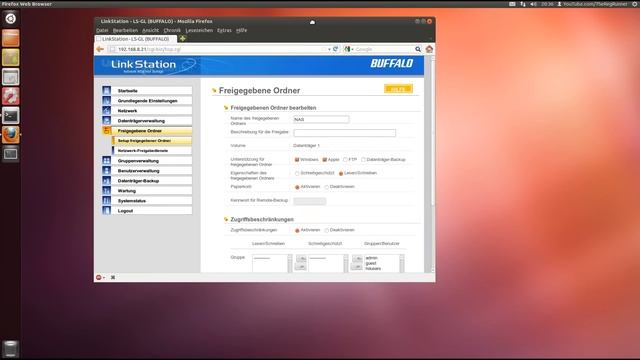 Linux : NAS im LAN mit SMB смотреть онлайн