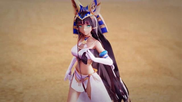 【MMD】 - Hibana - YYB Ramesses II - 4k 60fps (Blender Eevee Cloth Linux) смотреть онлайн