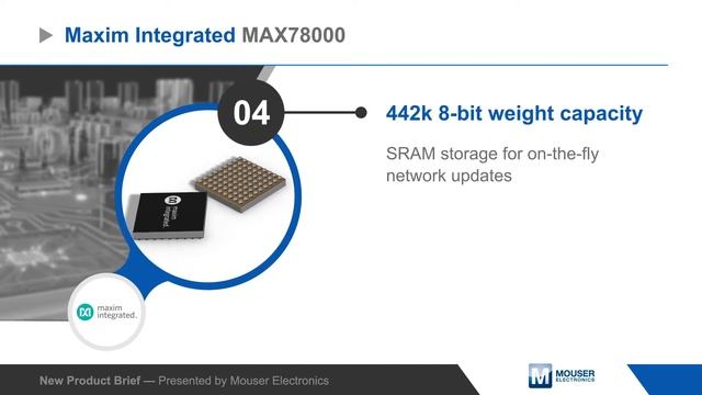 Maxim Integrated MAX78000 Ultra-Low-Power Arm Cortex-M4 Processor — New Product Brief | Mouser смотреть онлайн