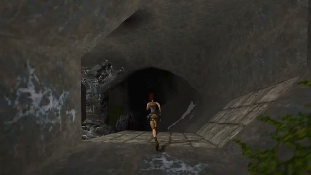 Tomb Raider 1 | Level 1: Caves | Openlara on Linux смотреть онлайн