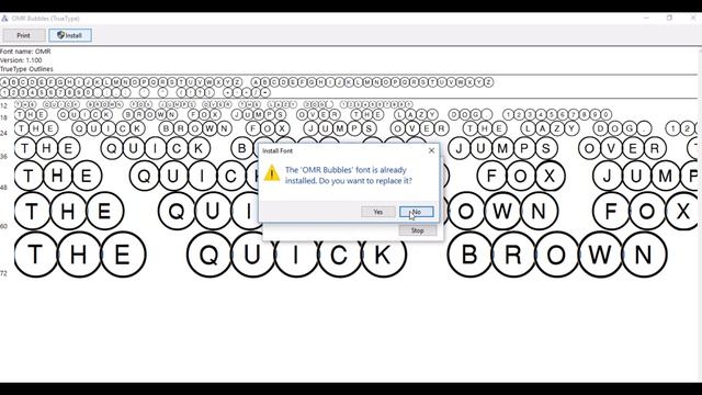 How to Install OMR Font & How to Create Bubble Sheets in MS word| Step-by-Step| Latest Noor Tech смотреть онлайн