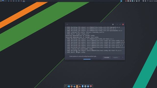Manjaro Conky2021 смотреть онлайн