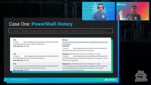 Don't sleep on the PowerShell history. смотреть онлайн
