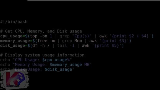 System Monitoring Tool using Linux Shell Script смотреть онлайн