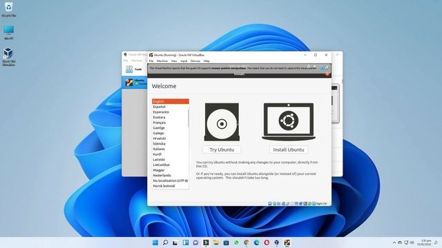 How to Install Ubuntu on Windows 11 | How to Install Ubuntu on Windows 11 Using VirtualBox (2022) смотреть онлайн