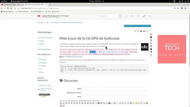 Erreur de signature GPG avec apt update pour DEVOPS Linux смотреть онлайн