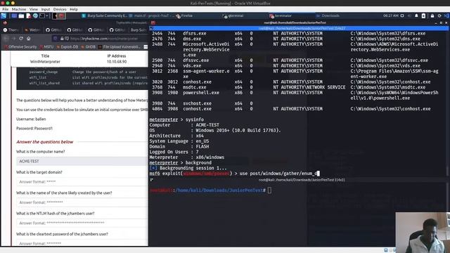 Meterpreter TryHackMe смотреть онлайн