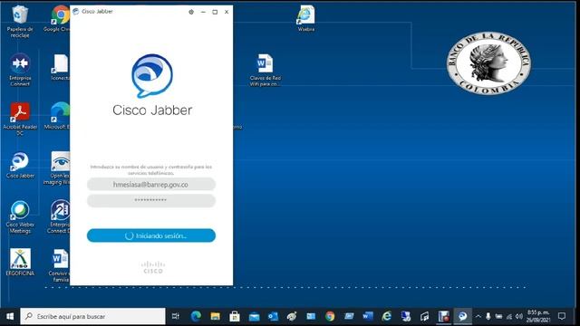 Restablecer Cisco Jabber, compartir pantalla. смотреть онлайн