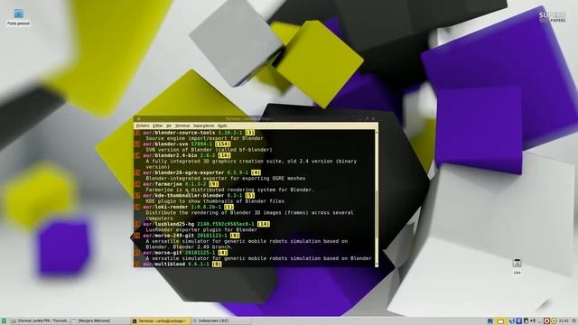 Manjaro 0.8.8 final a 64 bits com a interface XFCE смотреть онлайн
