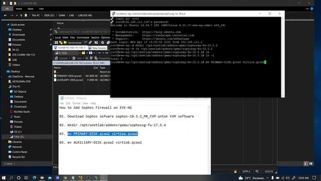 How to add Sophos XG Firewall on eve-ng virtual emulated environment смотреть онлайн